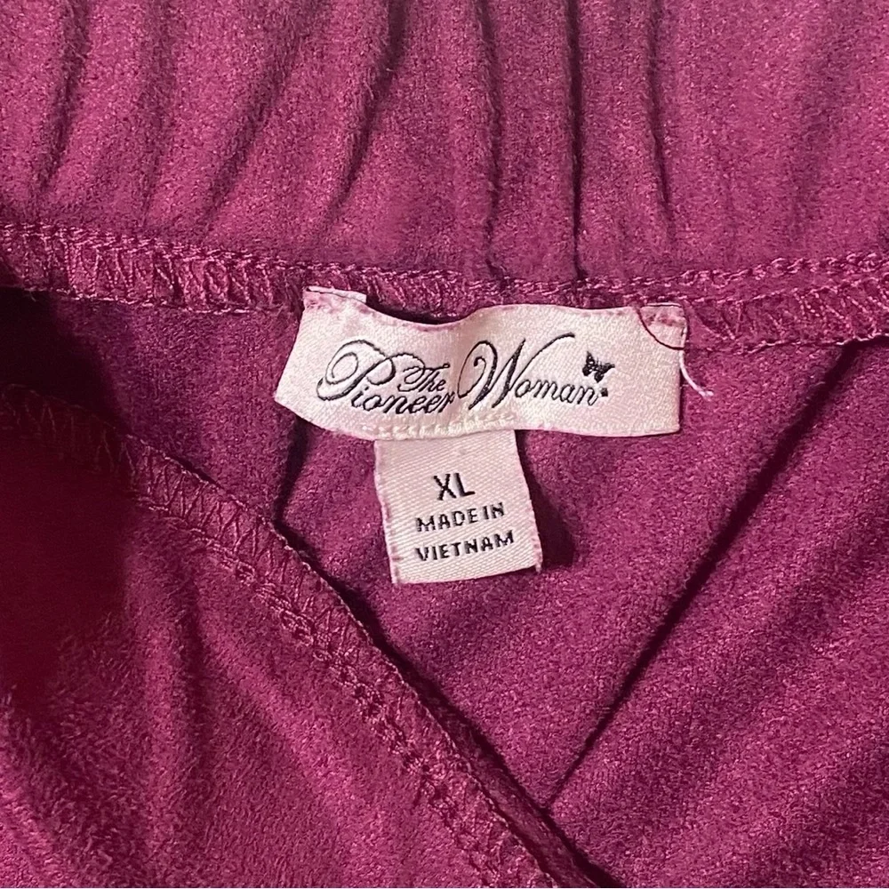 Pioneer Woman Size XL Elegant Midi Purple Women's Skirt
